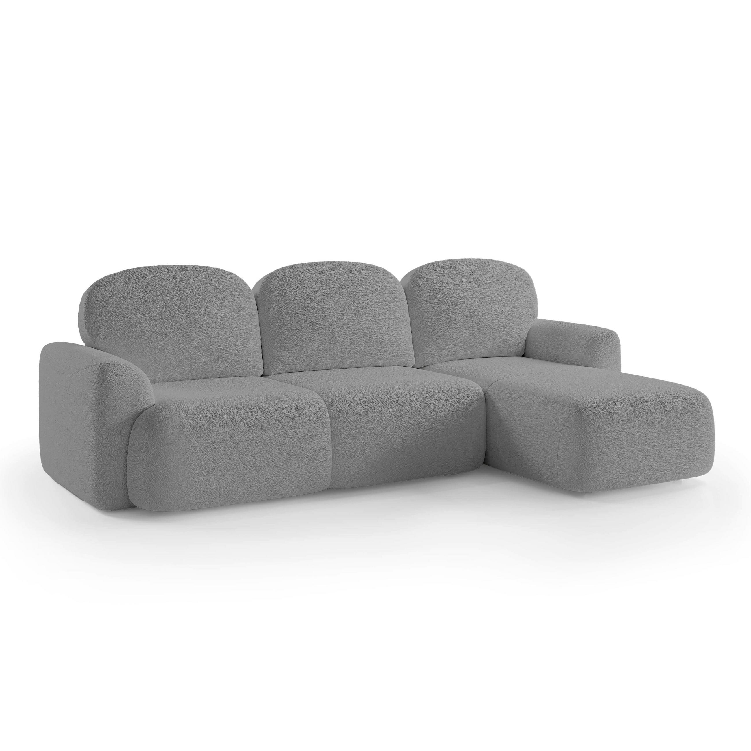 ECKSOFA Bulu Multicolor - Multicolor, Textil (260/95/163cm) - Pillovely