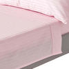 DAMAST-BETTLAKEN ohne Gummizug, 100% Ägyptische Baumwolle - Rosa, Textil (180/290cm) - Homescapes