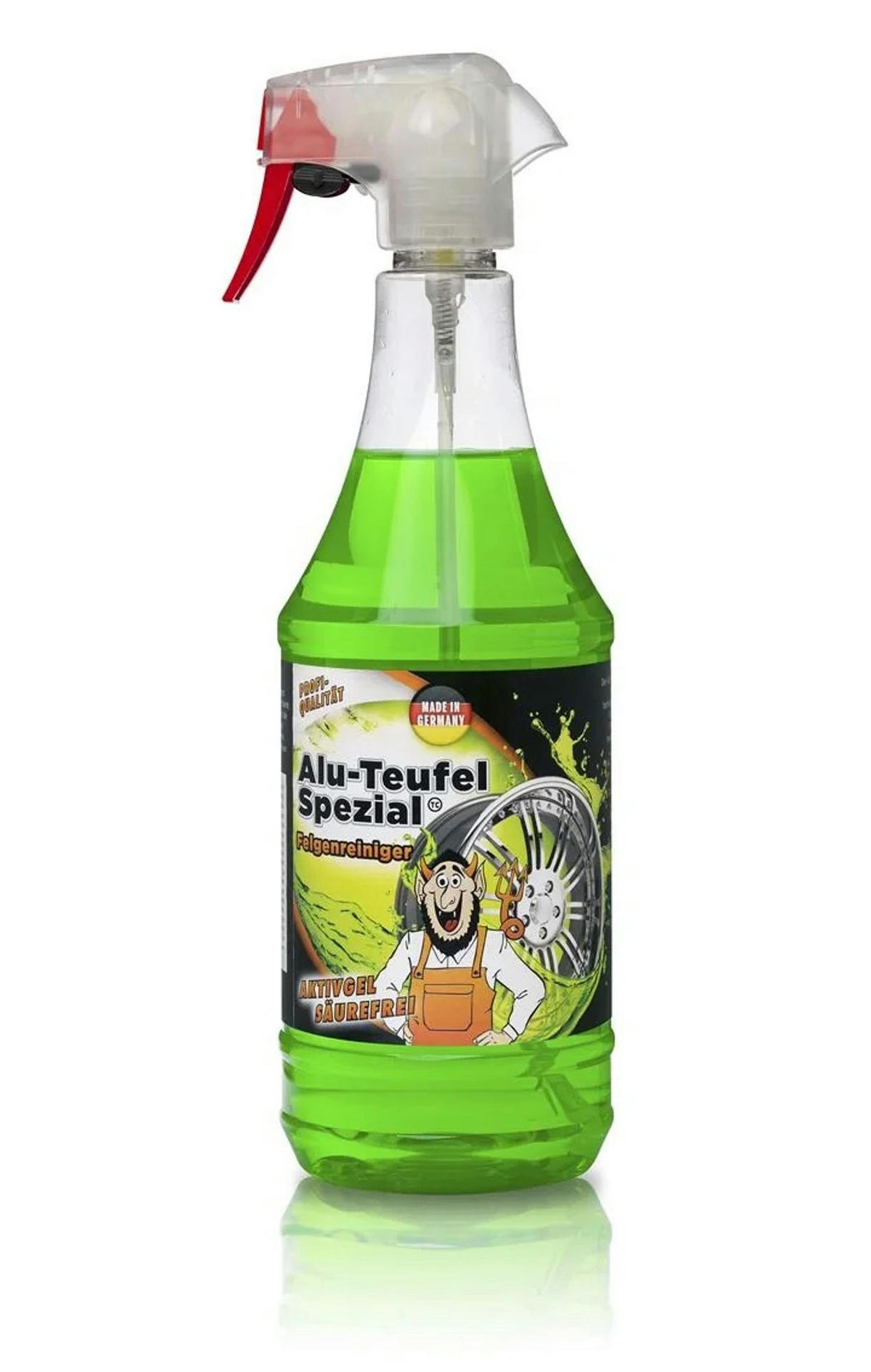 GRILLREINIGERSPRAY Alu-Teufel Spezial Gel, 1 Liter - Grün, Kunststoff (9/30/9cm) - Westfalia