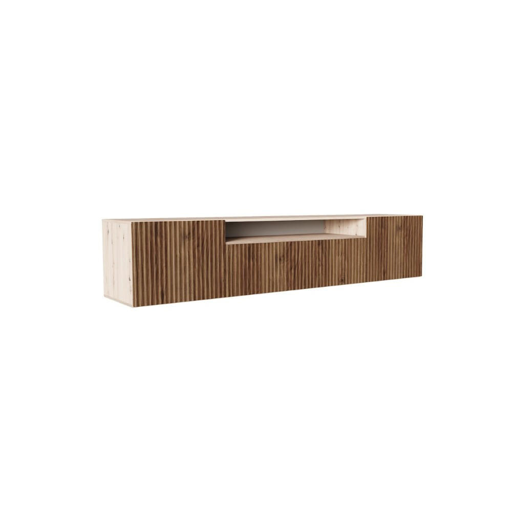 Masseno Lowboard Eiche Artisan, Eiche 200x41x40 cm