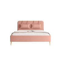 POLSTERBETT Rexal 120x200 cm, Altrosa - Pink, Textil (200/120cm) - Fedve