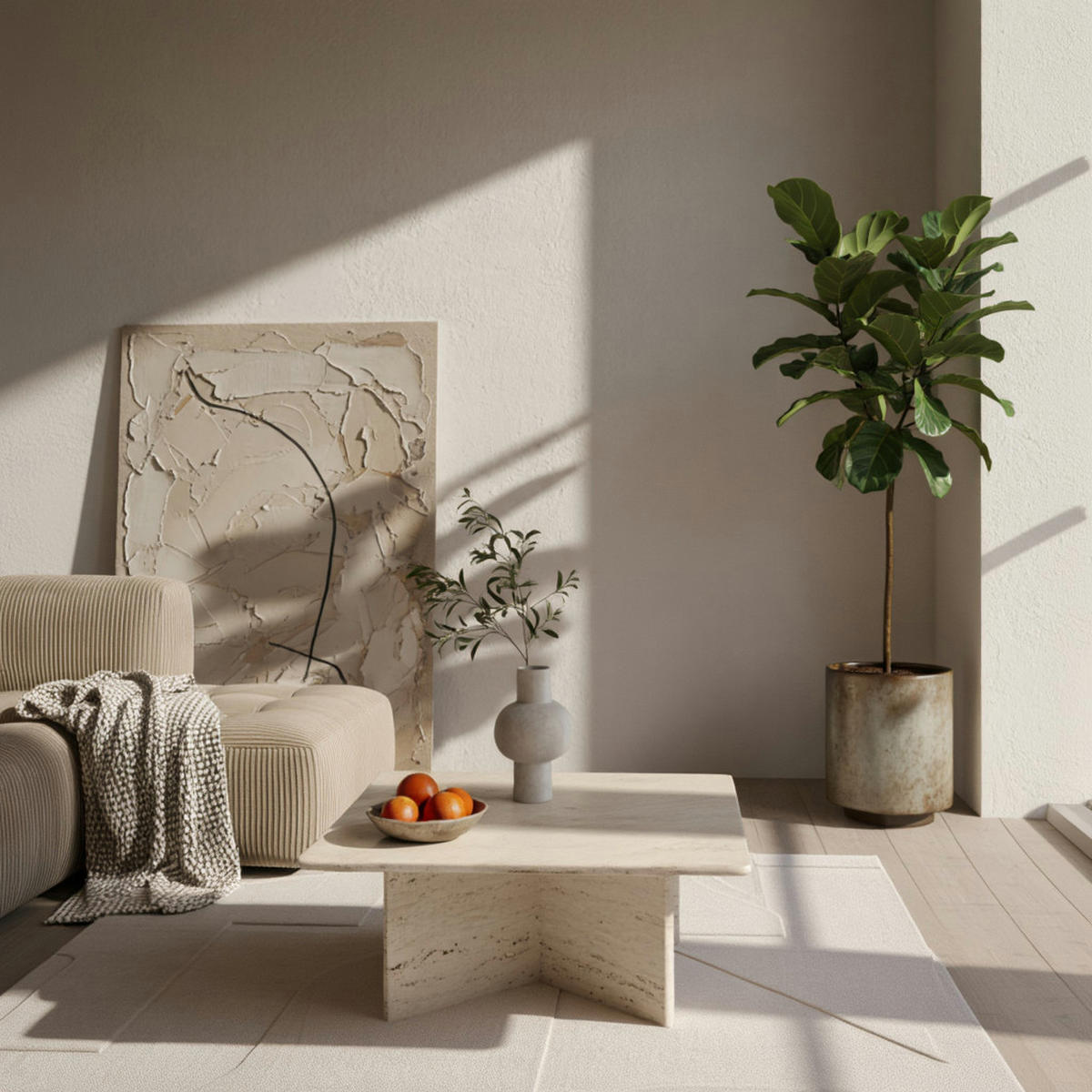 TEPPICH Waschbar Scandi Modern Schlafzimmer Strapazierfähig Creme 140x200 cm OEKO-TEX – LAVAREDO - Beige, Textil (140/200cm) - KADIMA DESIGN