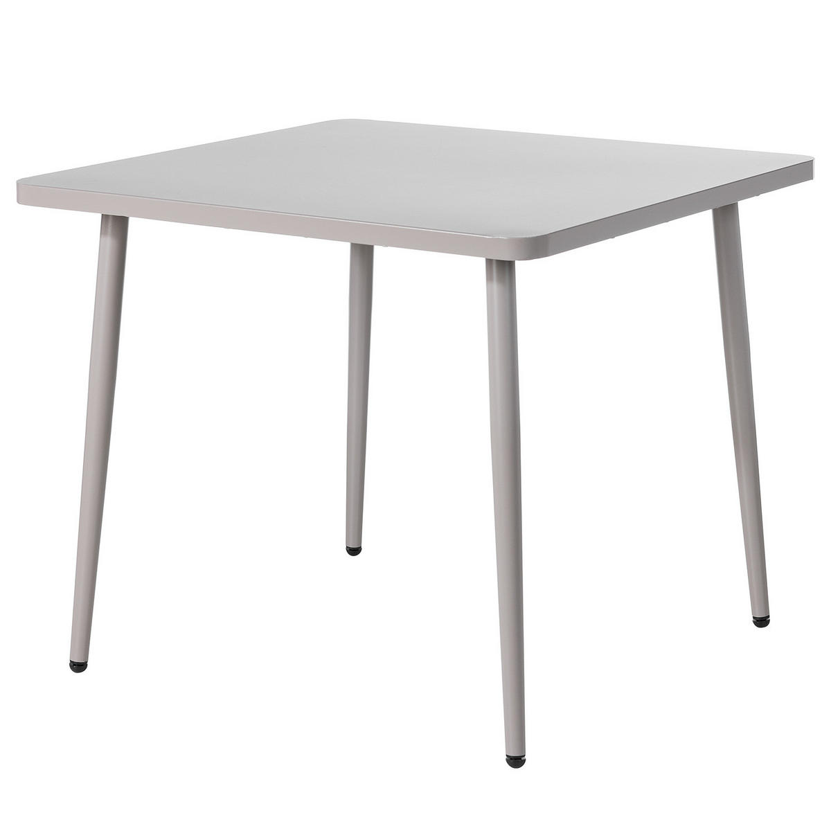 GARTENESSGRUPPE - Stahl / Polyrattan - Beige - 5-teilig - Beige, Naturmaterialien/Textil - home24