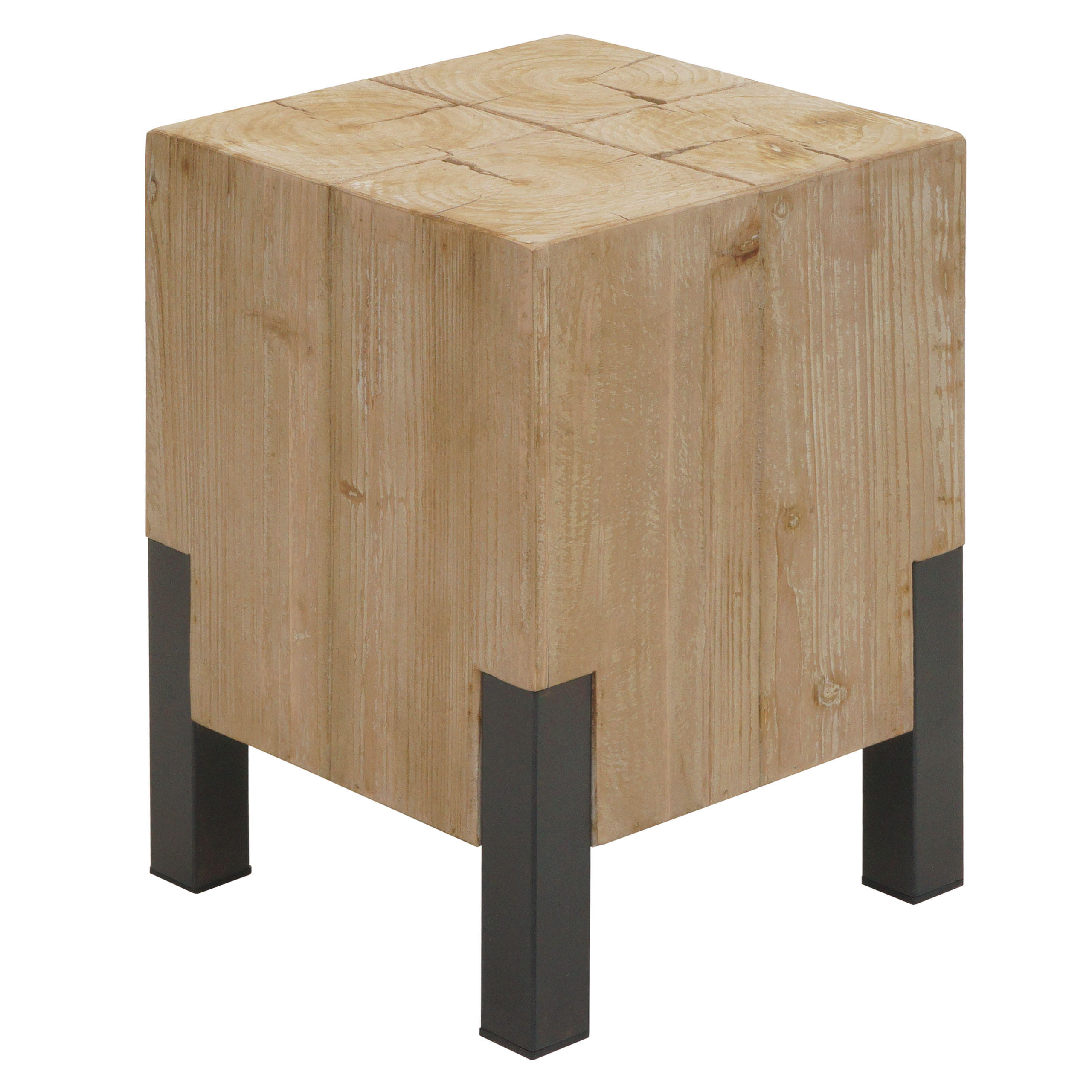 MCW Beistelltisch Braun 32x46x32 cm