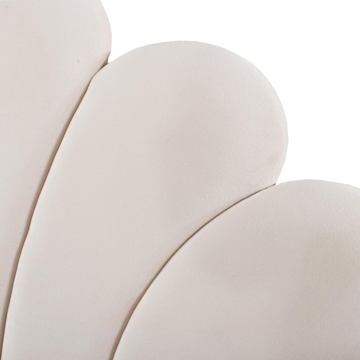 POLSTERBETT 140/200 cm in Beige Samt mit Bettkasten - Beige, Holzwerkstoff/Textil (140/200cm) - WISHDOR