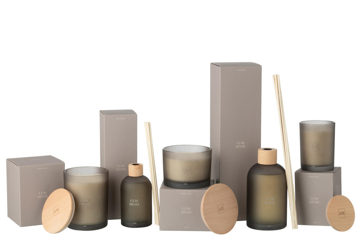 HAUSPARFUM ACCORDS ESSENTIELS - Braun - 550 ml - Braun, Paraffin (9.5/35.5/9.5cm) - J-Line