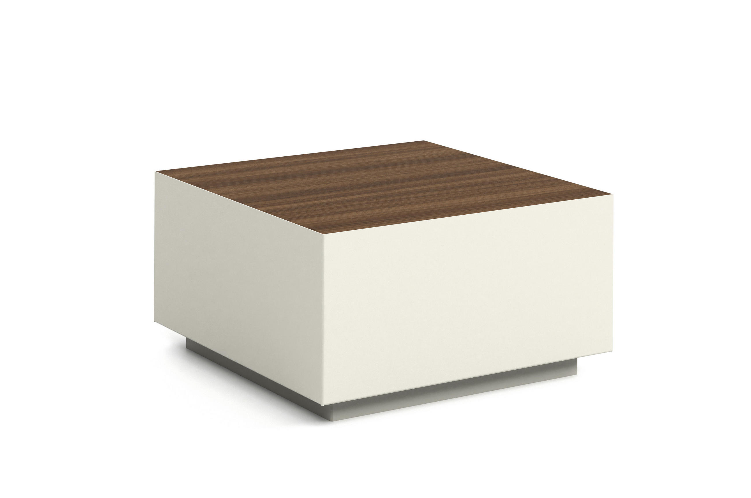 Meblini Couchtisch Kastanien, Kaschmir 65x35x65 cm