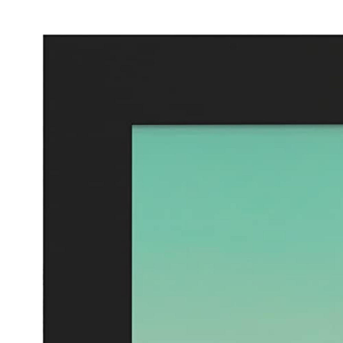 POSTER Set mit 4 Wolken Abstrakt Moderne Galaxien A3 Schwarzer Rahmen - Schwarz, Papier (29.7/3cm) - Nacnic