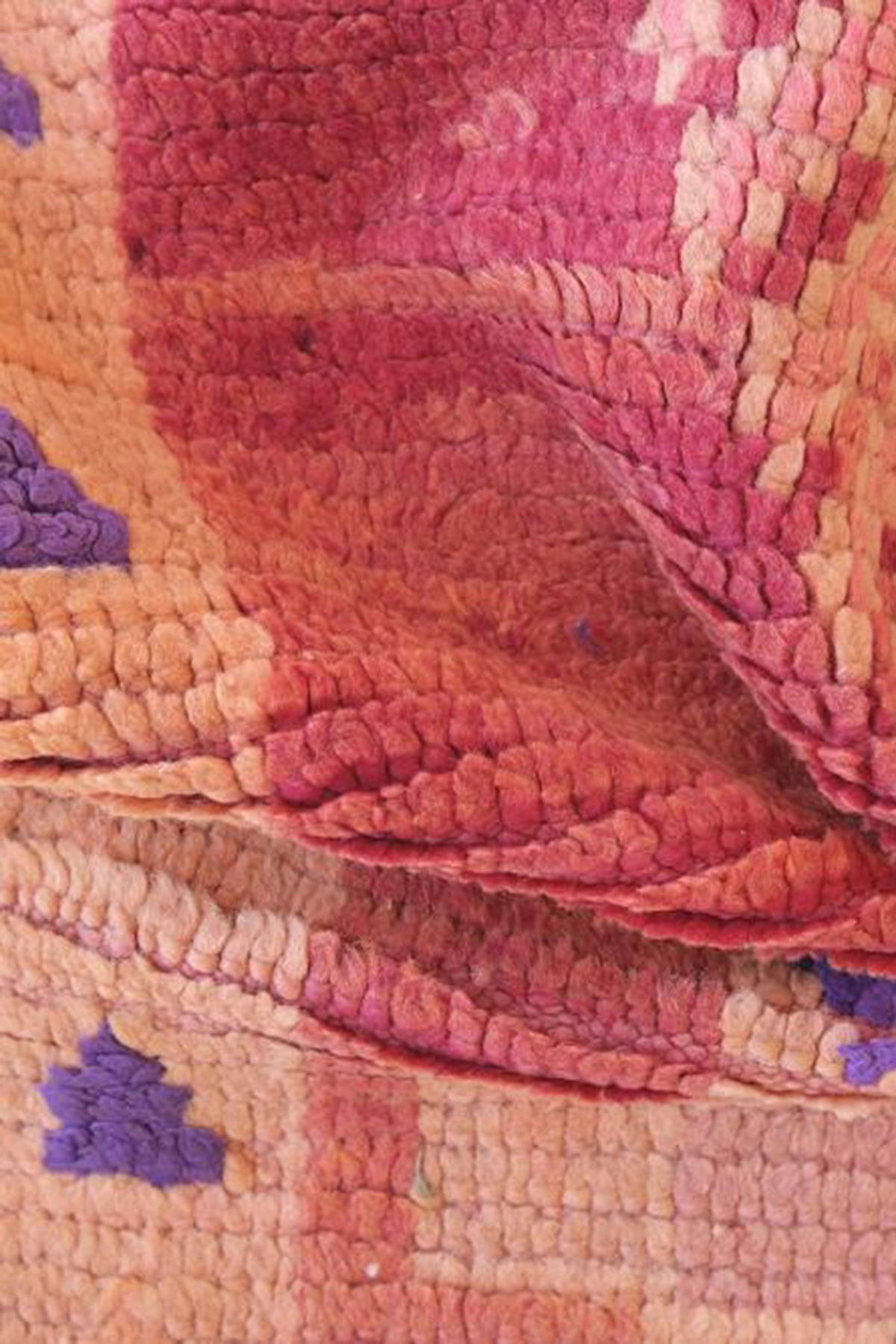 BERBERTEPPICH aus reiner Wolle 73x 266 cm - Pink, Naturmaterialien (73/266cm) - AFK Living