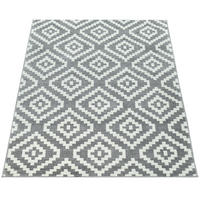 KURZFLORTEPPICH 160/220 cm Stella 400 - Grau, Textil (160/220cm) - Paco Home