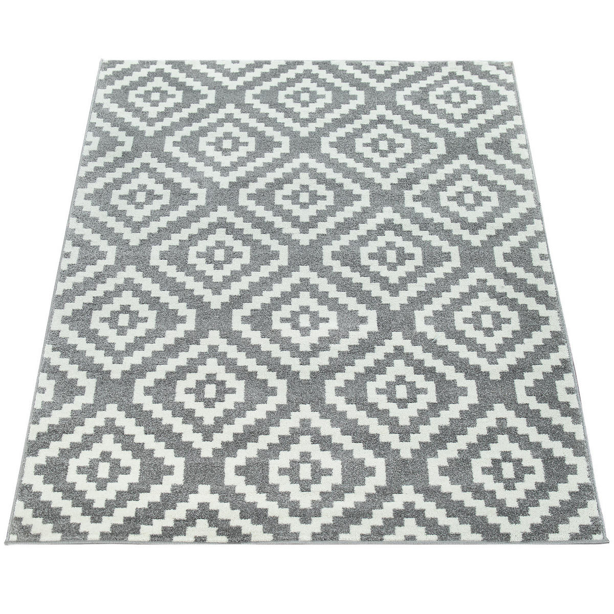 KURZFLORTEPPICH 160/220 cm Stella 400 - Grau, Textil (160/220cm) - Paco Home