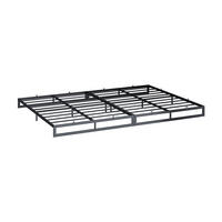 FAMILIENBETT Lenora, Schwarz, 280x200 - Schwarz, Metall - VitaliSpa