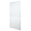 LAMELLENWAND FÜR PERGOLA Weiß - Weiß, Metall (94/213/15cm) - MCW