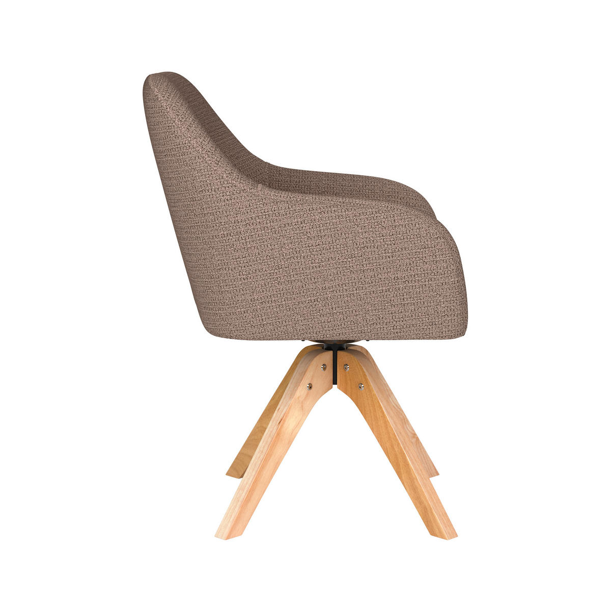 ESSZIMMERSTUHL Otis - Taupe - 62/59/84 cm - Taupe, Textil (59/84/62cm)