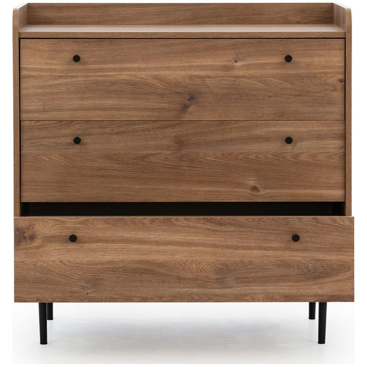 WOHNZIMMER-SET 4-TLG. Varedo-132 - Braun, Holzwerkstoff (399/140/62cm) - Lomado