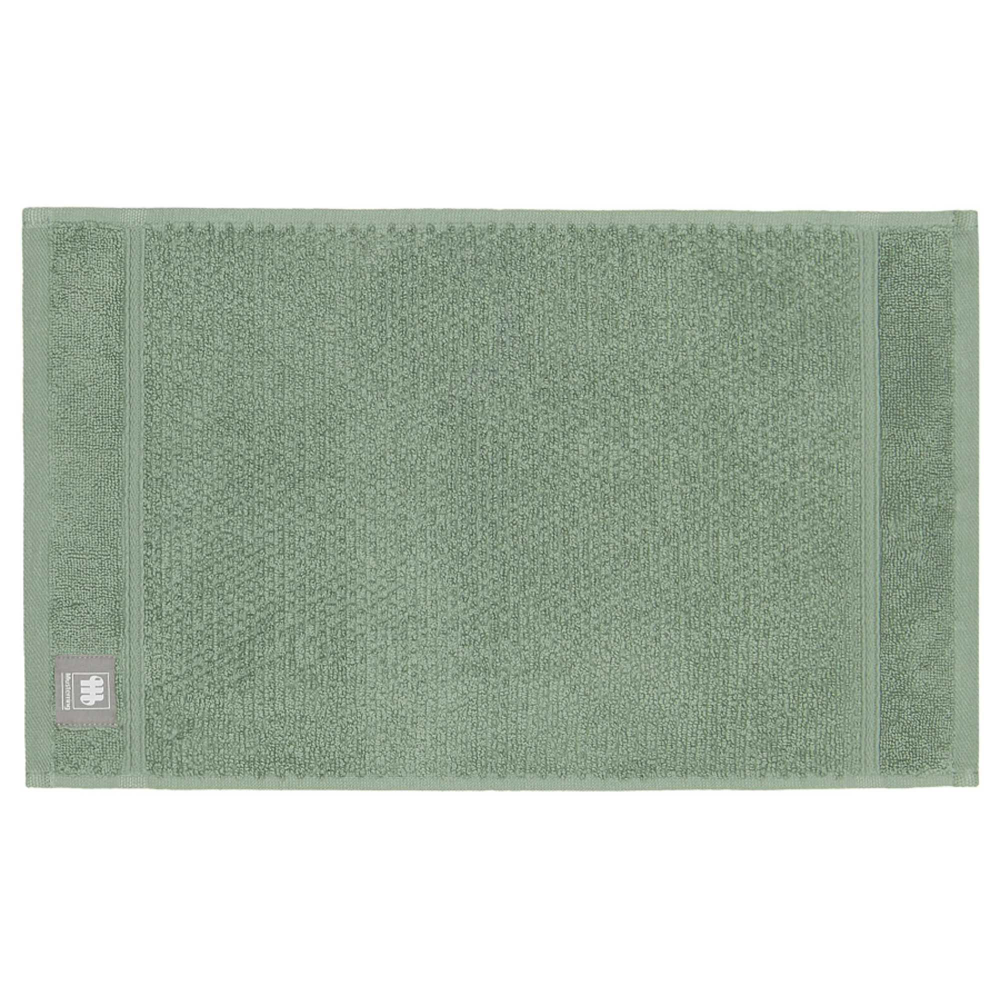 GÄSTEHANDTUCH SOLID - Grün, Textil (30/50cm) - Musterring