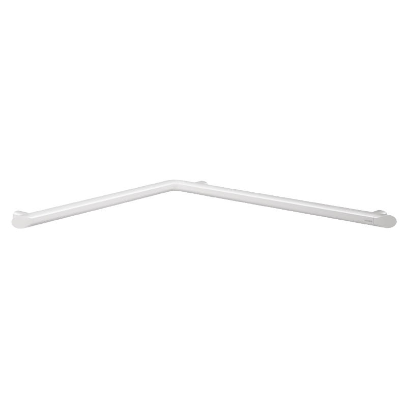 HANDLAUF Be-Line D35 695x695 mm Aluminium weiß - Weiß, Metall (18.5/4.5/80cm) - Delabie