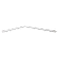 HANDLAUF Be-Line D35 695x695 mm Aluminium weiß - Weiß, Metall (18.5/4.5/80cm) - Delabie