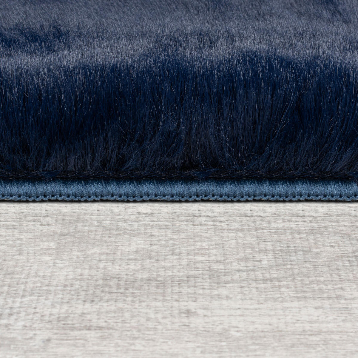 TEPPICH DENE, einfarbig, Blau, 120 x 170 cm - Blau, Textil (120/170cm) - KADIMA DESIGN