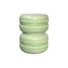 HOCKER Macaron 38/38/47 cm - Grün, Kunststoff (38/47/38cm) - Leitmotiv