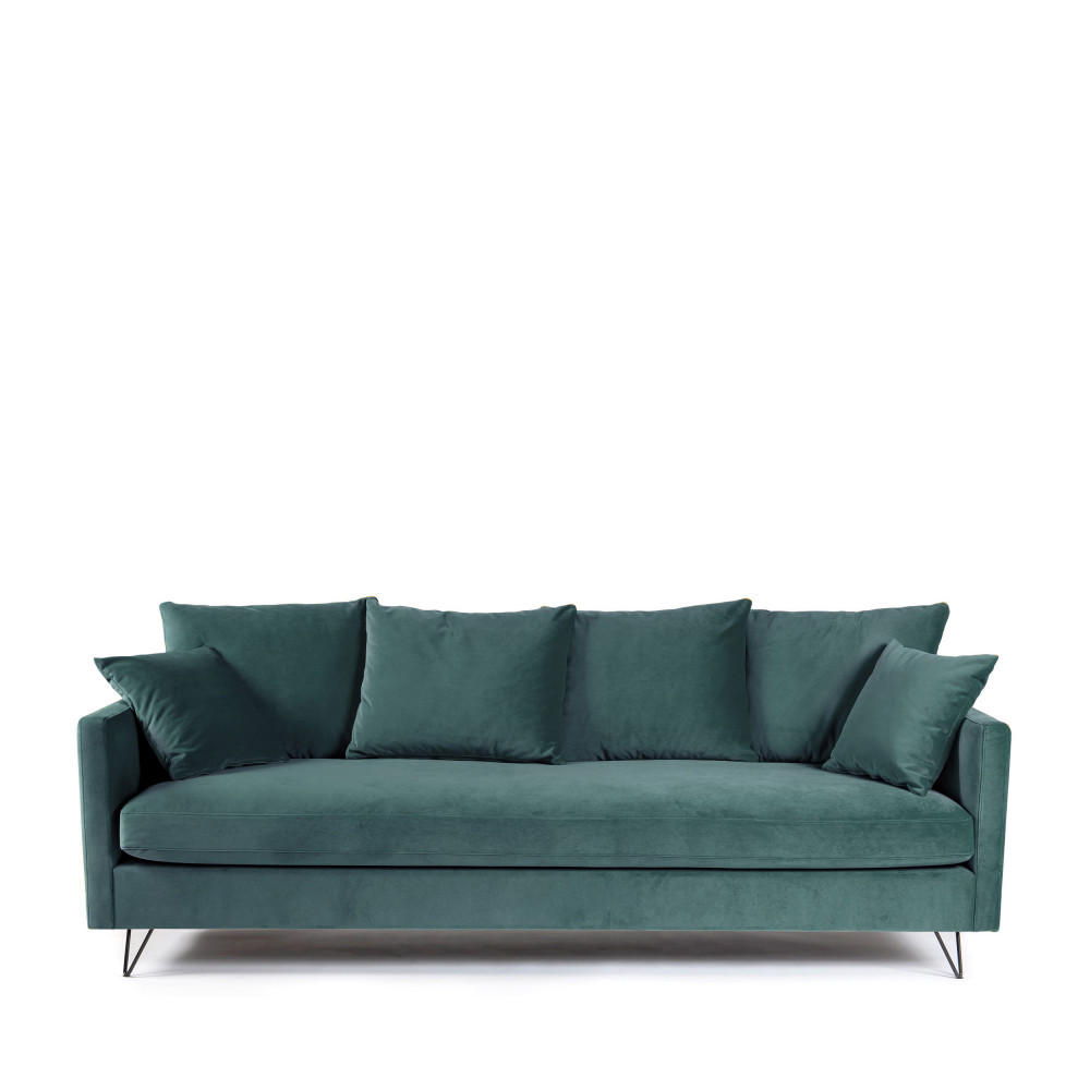 BETTSOFA - Eukalyptusgrün - Grün, Textil (213/86/95cm) - Drawer