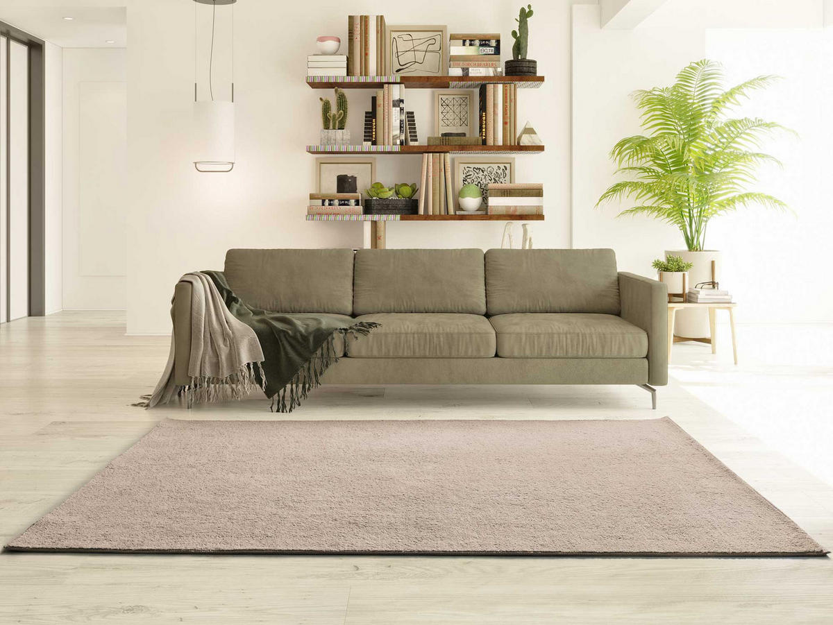 WEBTEPPICH waschbar Beige Coraline 80/150 cm - Beige, Textil (80/150cm) - Atticgo