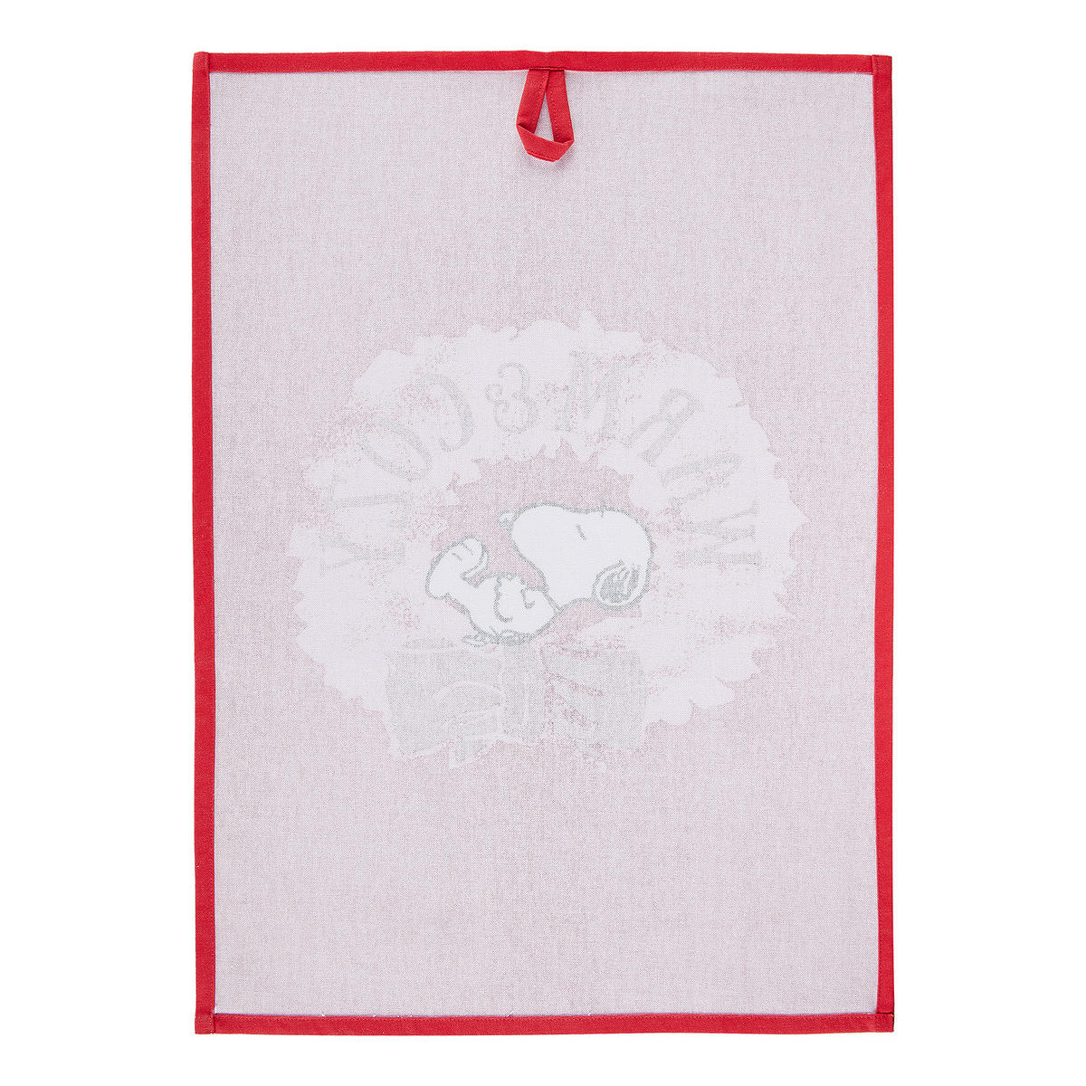 GESCHIRRTUCH Peanuts Warm & Cozy - Rot, Textil (38/54cm) - Butlers