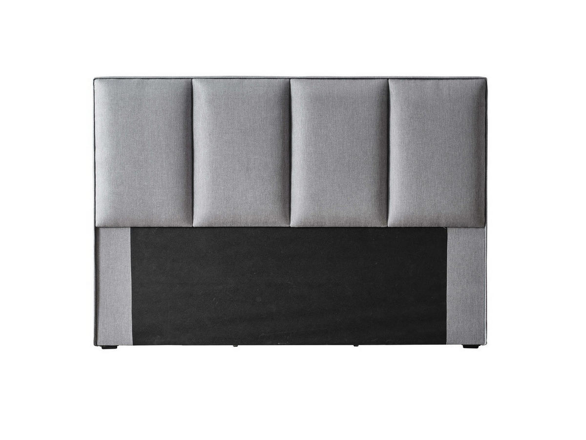 POLSTERBETT Cool Touch 120x200 Grau - Grau, Textil/Metall (120/200cm) - Villa Möbel