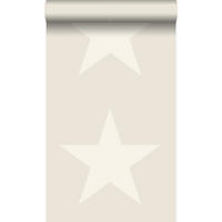 TAPETE Sterne 53 cm x 10.05 m - Beige, Papier (53/1000cm) - Origin Wallcoverings