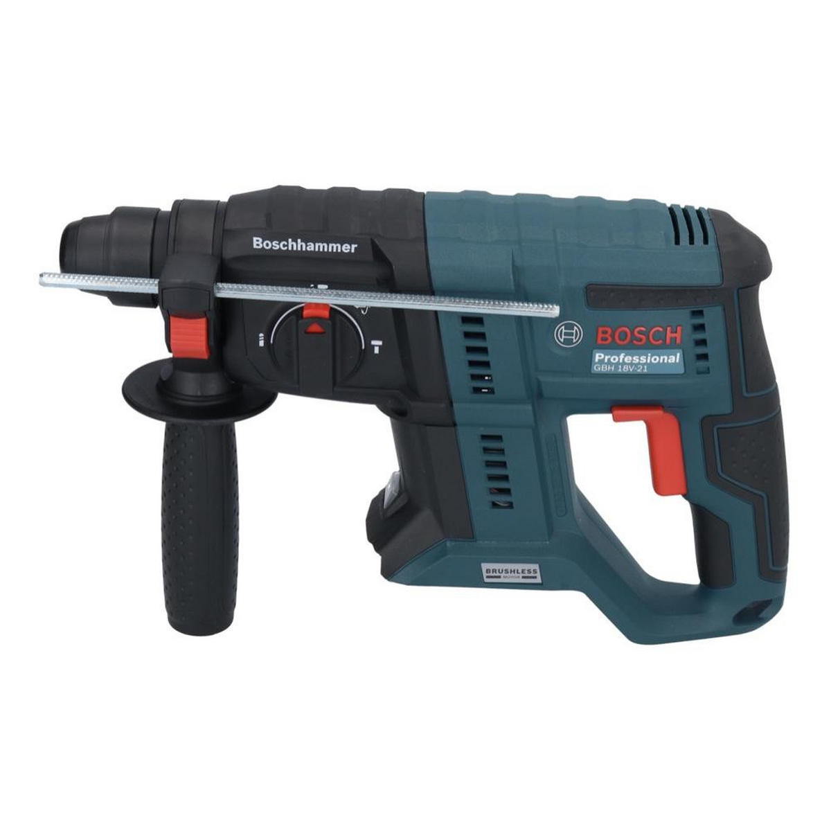 BOSCH GBH 18V-21 Professional Akku Bohrhammer 18 V 2,0 J SDS plus ( 0611911100 ) Brushless Solo - ohne Akku, ohne Ladegerät - Multicolor, Kunststoff (35/22/11cm) - Bosch Professional