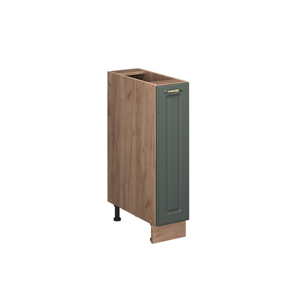 DULAP DE FARMACIE Fame-Line, Casă de țară verde și aurie/Stejar auriu, 20 cm fara blat