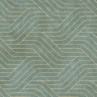 VLIESTAPETE - Danea Jade/Gold - Blau, Papier/Kunststoff (53/1000cm) - Superfresco Easy