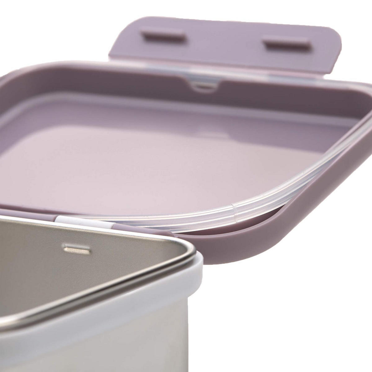 EDELSTAHL LUNCHBOX Adventure Libelle 17,3 x 13,3 x 6,9 cm - Lila, Metall (13.3/6.9/17.3cm) - Lässig