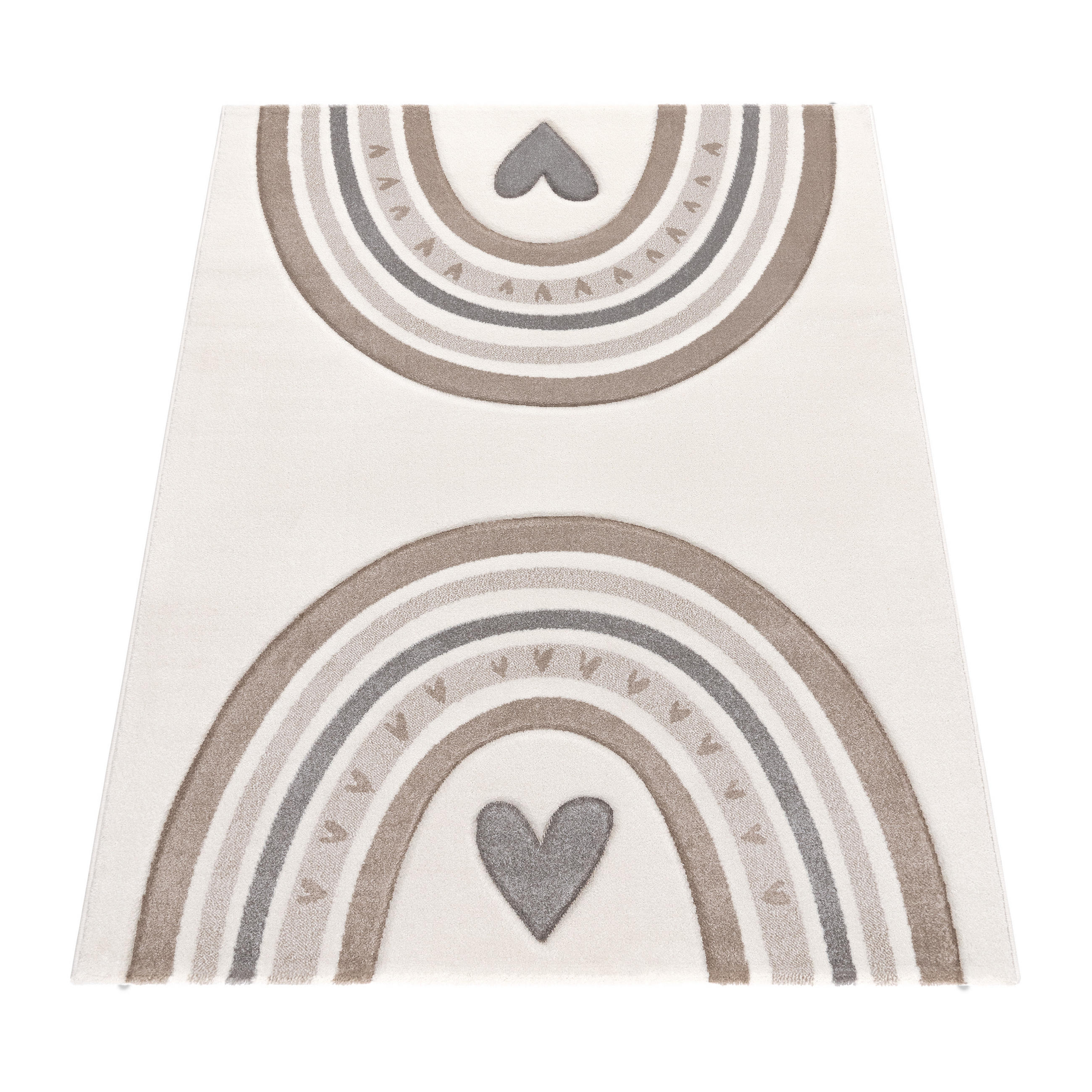 KINDERTEPPICH 133/133 cm Cosmo 351 - Creme, Textil (133/133cm) - Paco Home