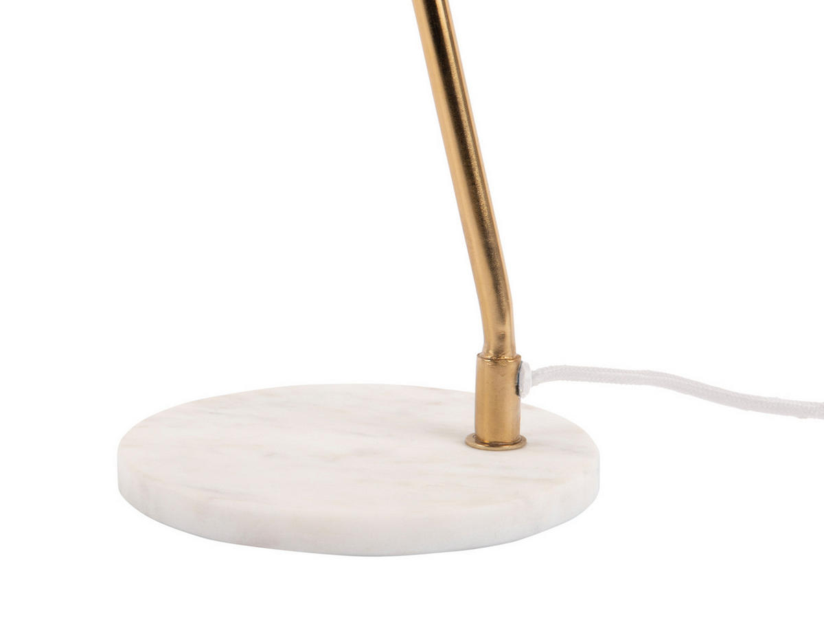 TISCHLAMPE Savvy 19/33/53 cm - Weiß, Metall (19/33/53cm) - Leitmotiv