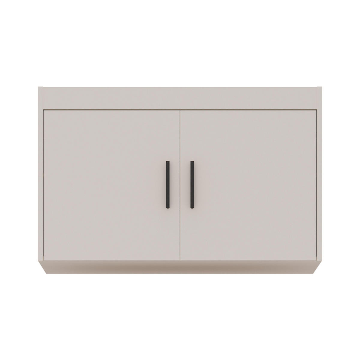 AUFSATZSCHRANK Storicos Beige 89,7/55/53 cm - 2T Modern - Beige, Holzwerkstoff/Kunststoff (89.7/55/53cm) - AX Living