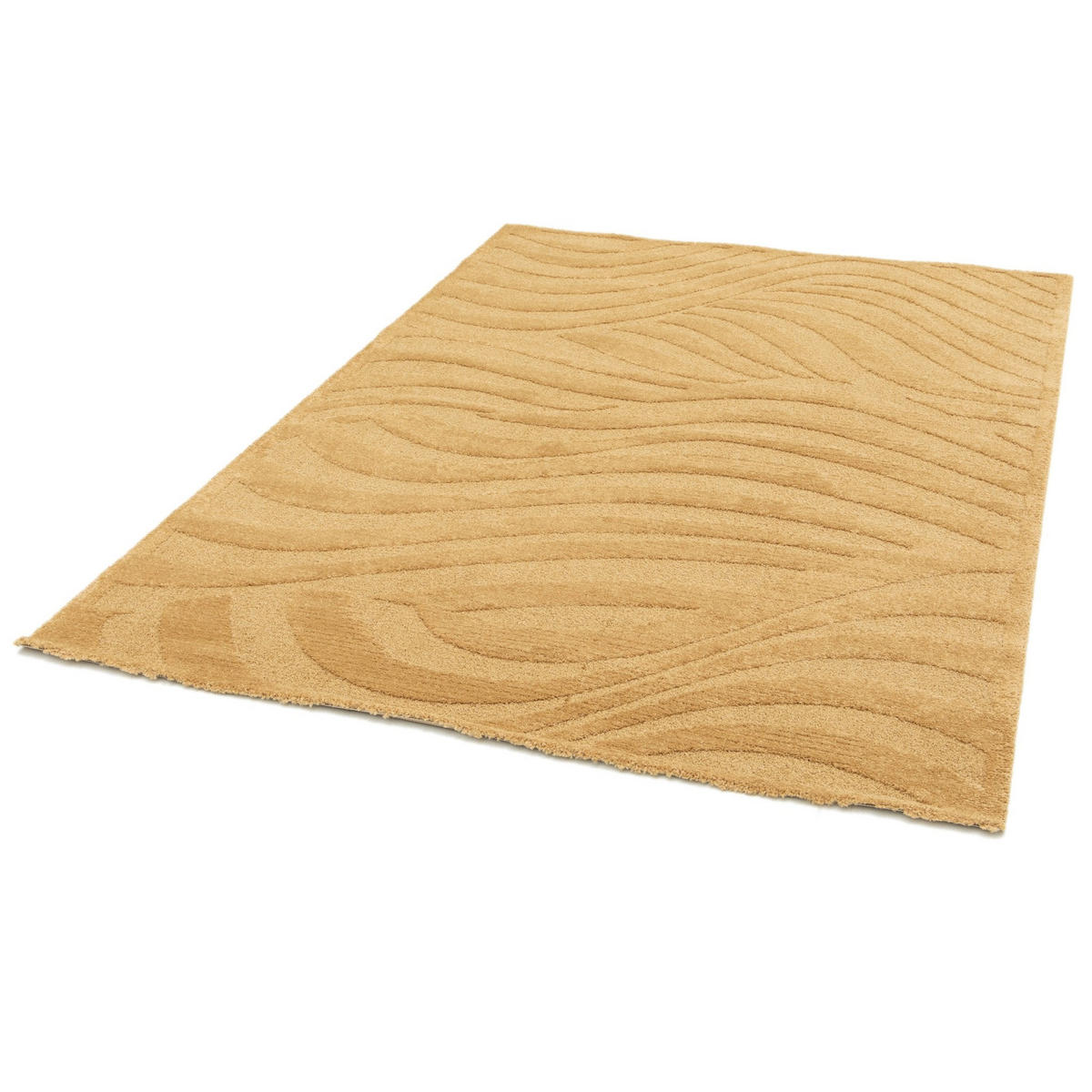 TEPPICH mit sehr weichem Reliefeffekt bruin - Braun, Textil (160/230cm) - AFK Living