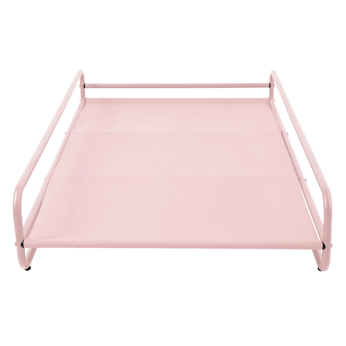 GESTELL für Chaiselongue, rosa - Pink, Metall (94/30/171cm) - Oviala