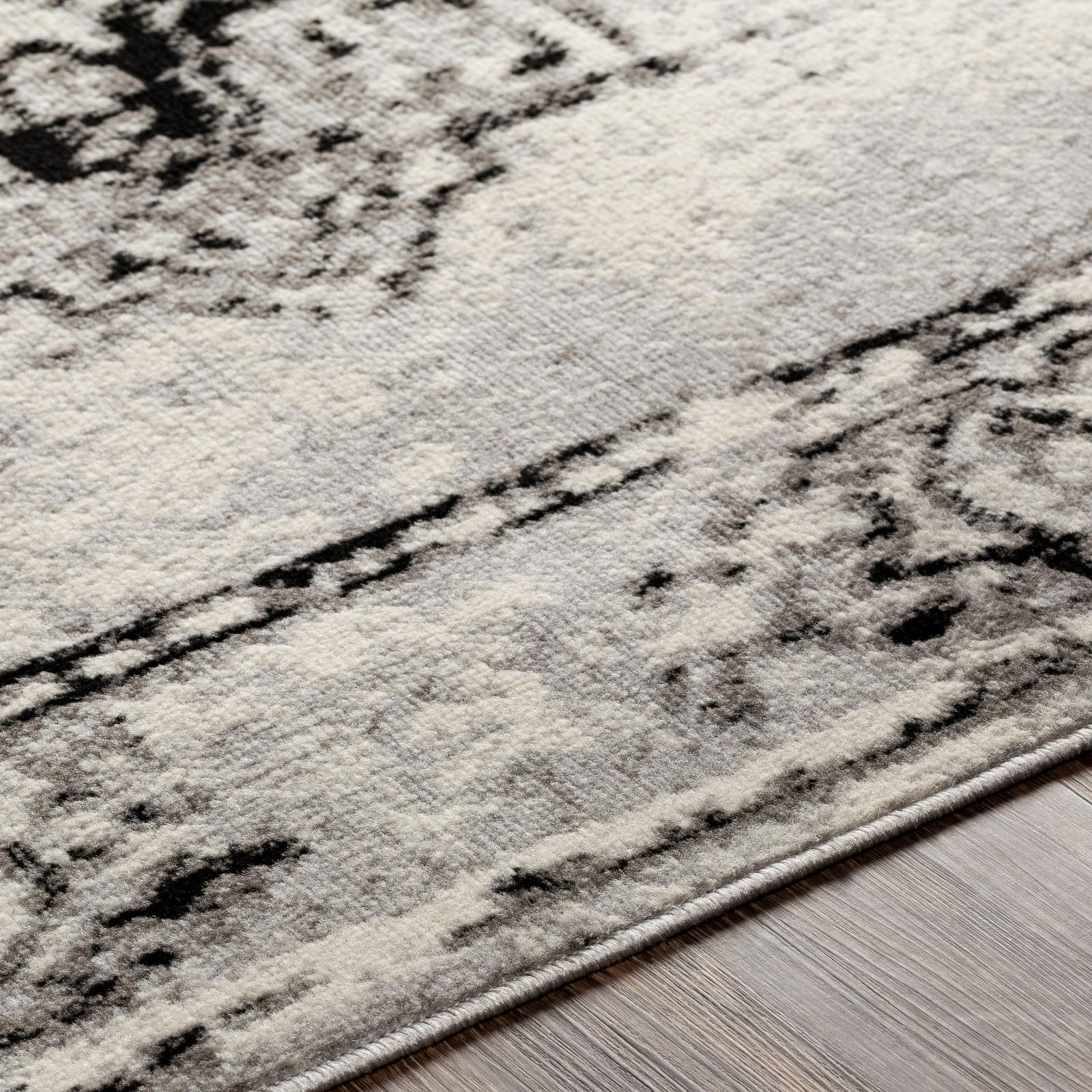 VINTAGE-TEPPICH 152/213 cm Grau - Grau, Naturmaterialien/Textil (152/213cm) - LIVABLISS