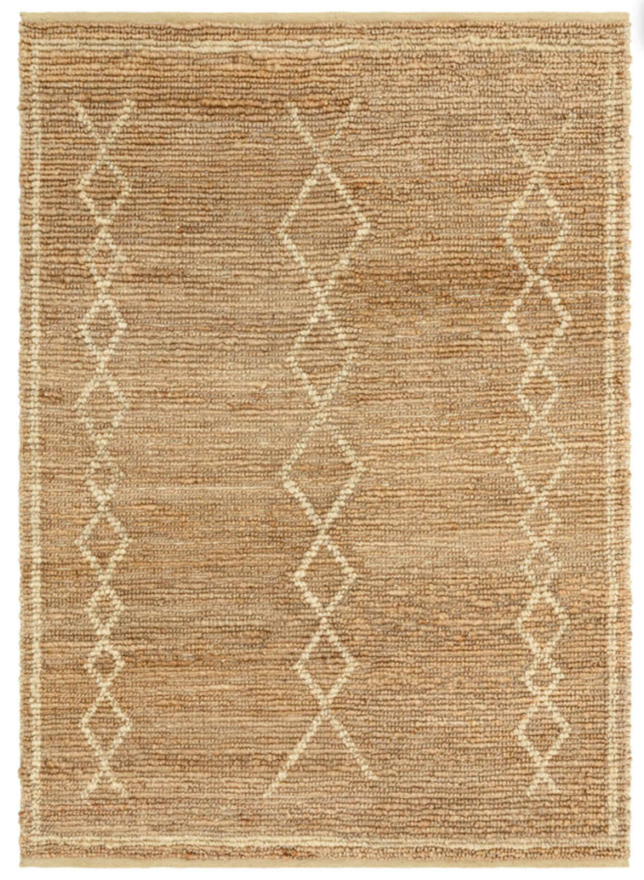 TEPPICH handgewebt Naturfaser AGORA Beige 120 x 170 cm - Beige, Naturmaterialien (120/170cm) - Novatrend