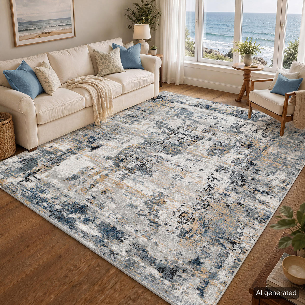 KURZFLORTEPPICH Lena 160/220 cm Grau - Grau, Textil (160/220cm) - LIVABLISS