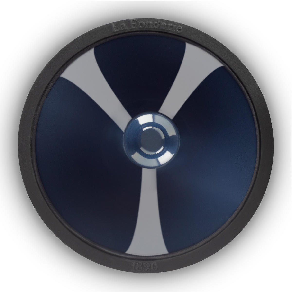 TAJINE TINGHIR Blau, aus emailliertem Gusseisen, Schüssel und Deckel aus Gusseisen, Kapazität 2,5 L - Blau, Metall (29.2/29.2/24.5cm) - La Fonderie 1890