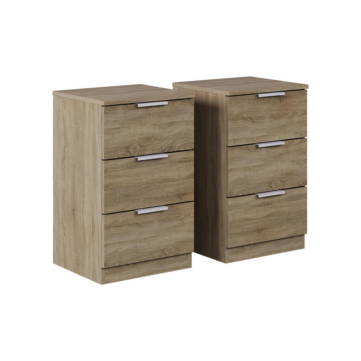 NOČNÍ STOLEK Fino Sonoma - Sonoma dub, kompozitní dřevo (37.6/61.8/35cm) - Vicco