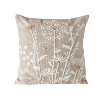ZIERKISSEN Blumenmuster Blomster 45/45/3 cm - Beige, Textil (45/45cm) - Boltze Home