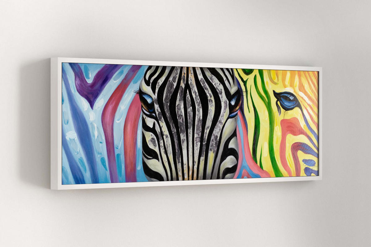 OLEJOMAĽBA 150/50 cm, Ľudia a postavy - viacfarebná, drevo/textil (150/50cm) - KUNSTLOFT