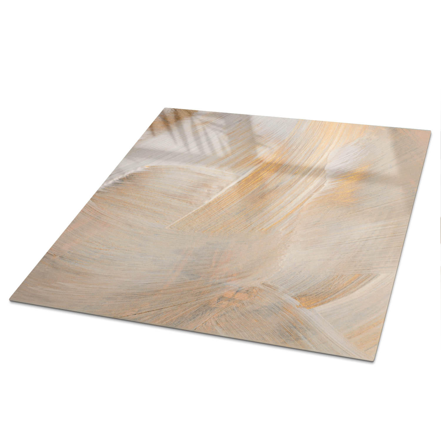 Wallfluent Tischplatte Braun 50x0.4x50 cm