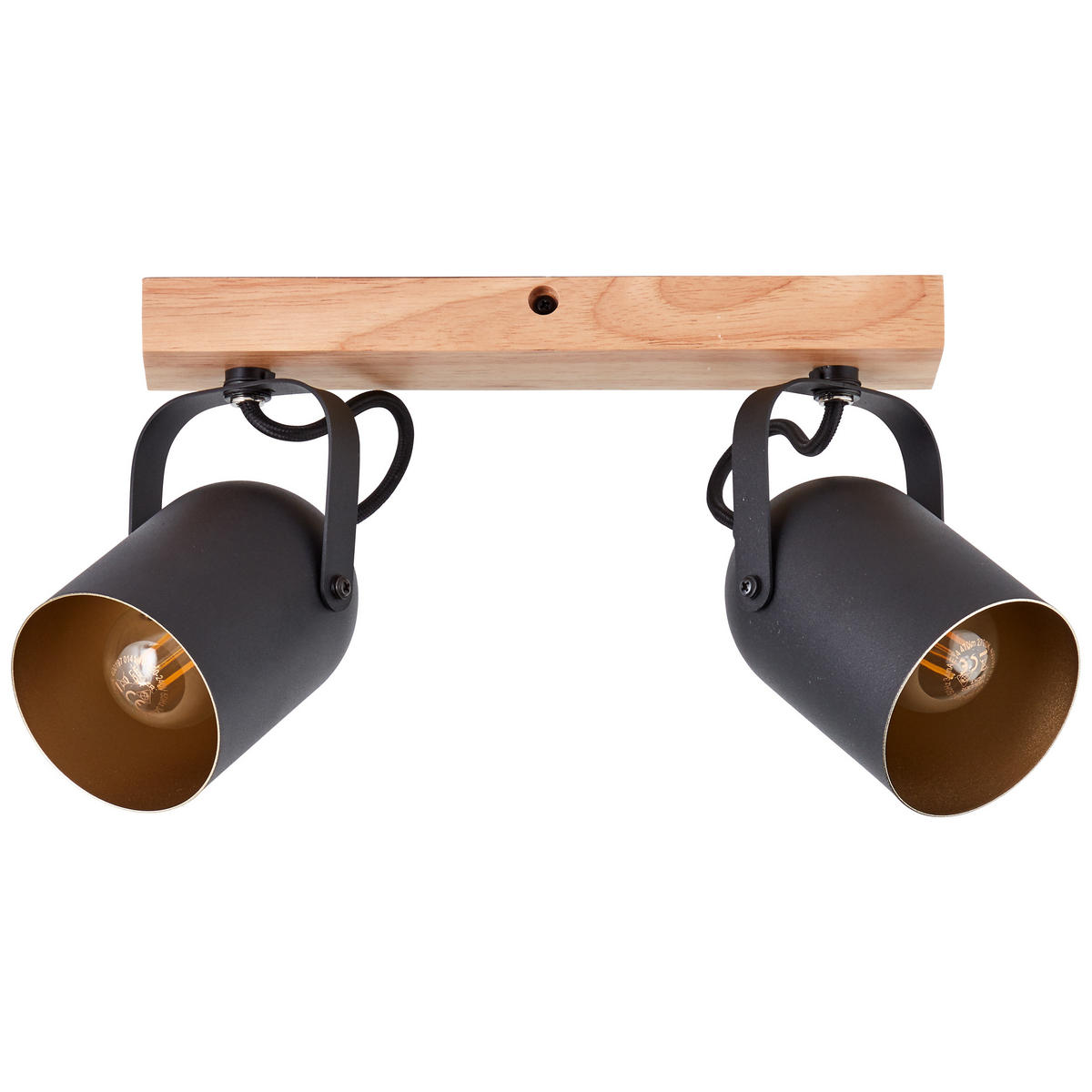 SPOTBALKEN Tronte 99796/86 - Schwarz, Holz (8/37.5/17.5cm) - Brilliant