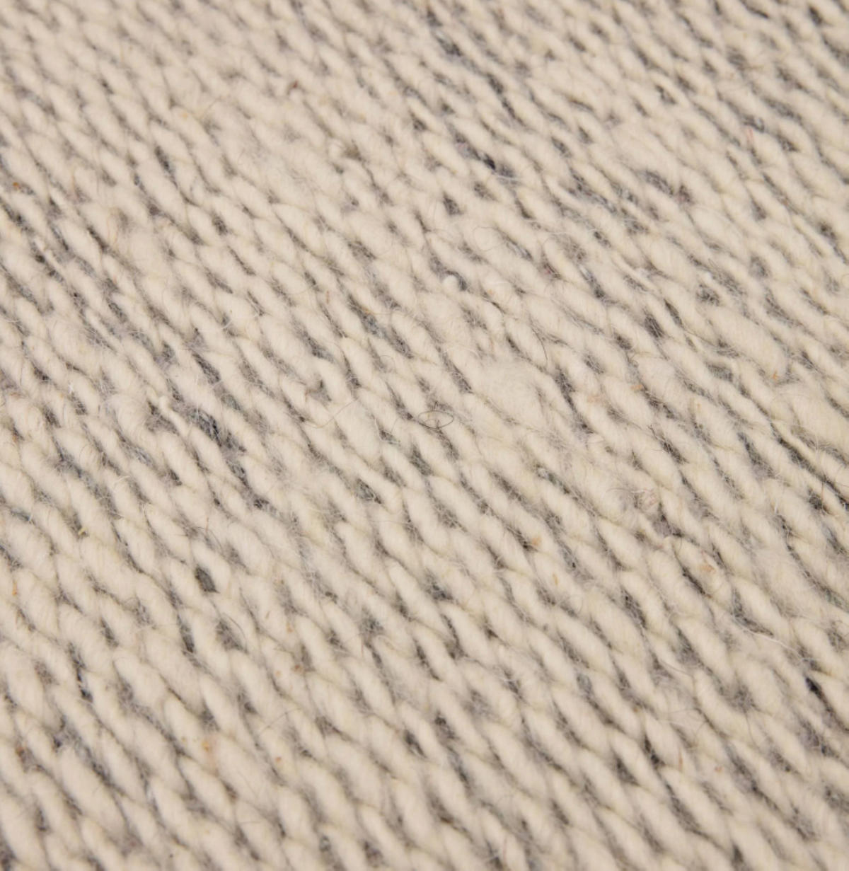 TEPPICH modern Wohn-/Schlafzimmer reine Wolle MALI Grau 200x290 cm - Grau, Naturmaterialien (200/290cm) - Novatrend