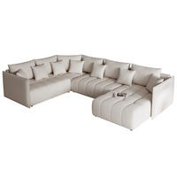 WOHNLANDSCHAFT LORISSE mit Schlaffunktion und Bettkasten Grau - Grau, Holzwerkstoff/Kunststoff (300/85/90cm) - Idohome