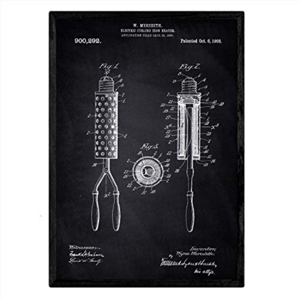 POSTER Styler Patent A3 Rahmenlos - Klar, Papier (29.7/5/42cm) - Nacnic